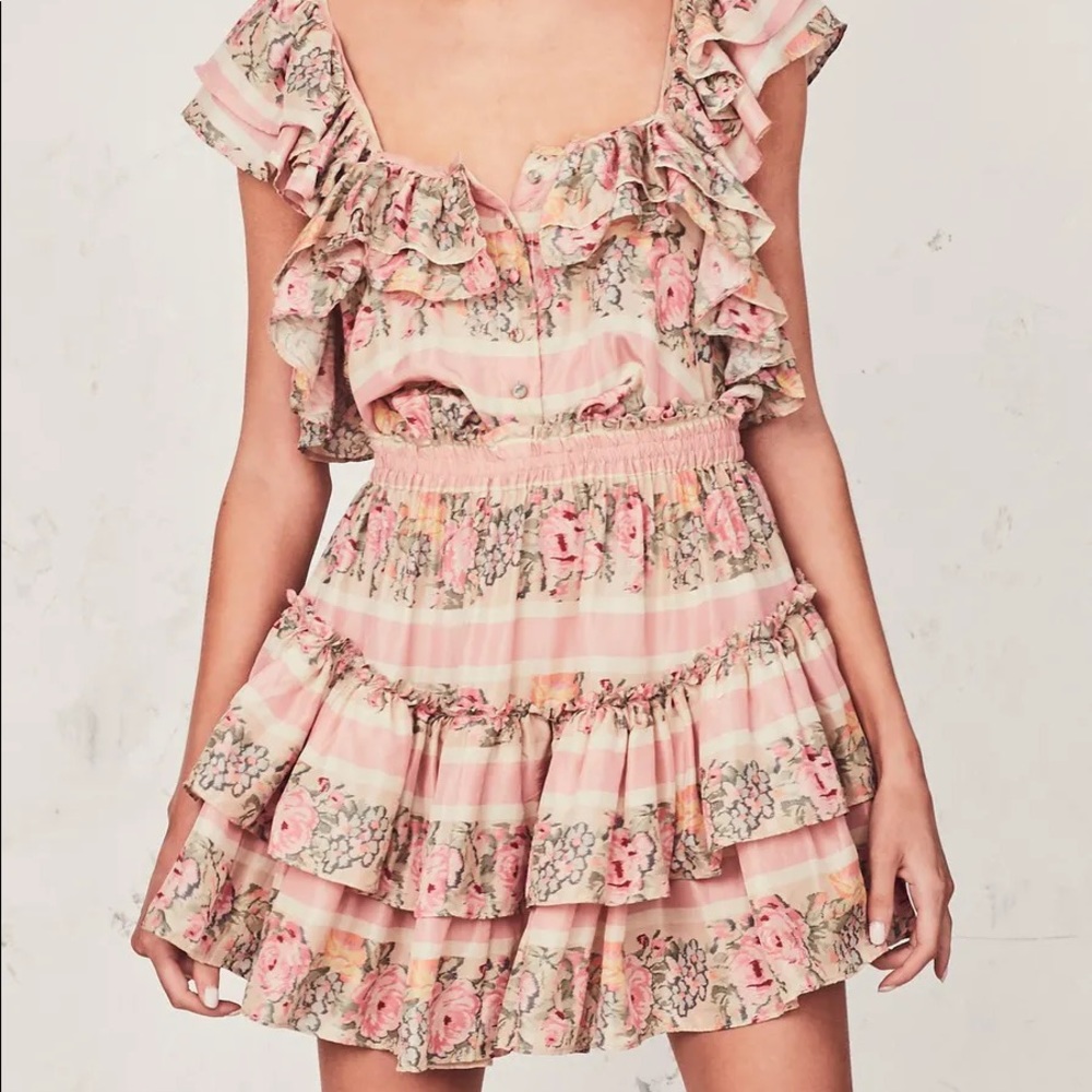 LoveShackFancy Marina Ribbon dress Small